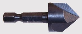 3 Flute Countersink with 1/4 inch Hex Shank