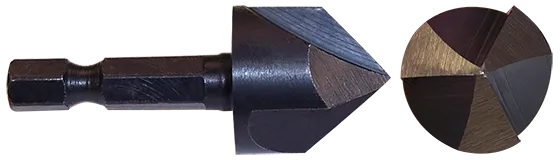 countersink hex shank