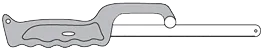 Close Quarter Hack Saw Frame